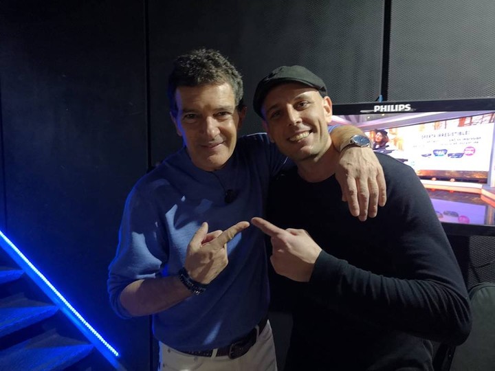 Alex Dowis z Talentu a Antonio Banderas